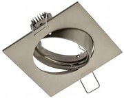 Lámpa Mennyezeti lámpatest PORTO-K szabályozható, IP20, inox, Aluminium