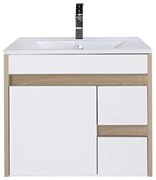 Luna 60 alsó szekrény mosdóval