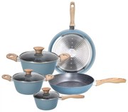 8 db-os indukciós edénykészlet kék Tognana Sky Line Stone
