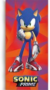 Sonic a sündisznó Prime fürdőlepedő, strand törölköző 70x140cm