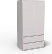 Washington Gardróbszekrény Fehér 90 cm