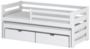 Gyerekágy 90 cm Sina (fehér) (ágyráccsal). Akció -10%. 615017