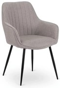 Szövet Étkezőszék Szürke Színben. MALAGA