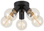 Markslöjd 108552 - Mennyezeti lámpa MAZZO 5xE27/40W/230V fekete