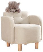 Gyerekfotel DORY krémszínű