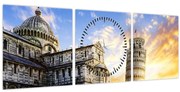 Kép - Pisa (órával) (90x30 cm)