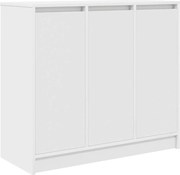 vidaXL fehér szerelt fa tálalószekrény 85x34x76 cm