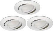 Briloner 8309-039 - KÉSZLET 3x LED Dimmelhető fürdőszobai lámpa LED/5W/230V IP23