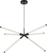 RÁBALUX 72168 NIVARO Modern Led Függesztett Lámpa Fekete IP20
