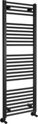 Aqualine Aqualine, DIRECT radiátor oldalsó csatlakozással 450x1320 mm, matt fekete, ILR34B