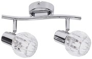 Rabalux 6092 - Spotlámpa LAUREN 2xE14/40W/230V