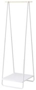 Fehér fém ruhatartó állvány Tower – YAMAZAKI