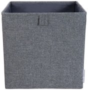 Cube szürke tárolódoboz - Bigso Box of Sweden