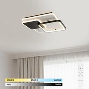 Brilagi - LED fényerőszabályozható mennyezeti lámpatest FLARE LED/64W/230V 3000-6000K + távirányító