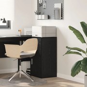 Fekete tölgy tárolószekrény Fekete tölgy MDF fekete tölgy furnérral