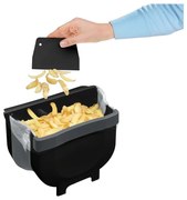 Black Outdoor Kitchen Fago fekete függő hulladékgyűjtő, 5 l - Wenko