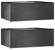 2 db téglalap alakú kerti bútorhuzat 16 fűzőlyukkal 300x250x90