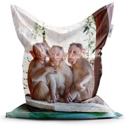 Classic babzsák majmok - gyerek, színes