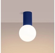 Sollux SL.1738 - Fürdőszobai mennyezeti lámpa HALO 1xG9/8W/230V IP44 kék