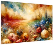 Kép - Színes rét (90x60 cm)