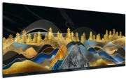 Kép - zlaté hory (120x50 cm)