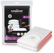 Compactor Bag Aspispace 2 részes vákuum tárolózsák-szettXL, 80 x 130 cm, XL