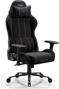 Gamer szék szövet fekete King Size: Diablo X-One 2.0 Burned Black