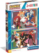 Sonic a sündisznó Fierce Rivals 2x60 db-os puzzle Clementoni
