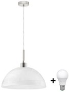 LED Csillár zsinóron 1xE27/60W/230V fehér