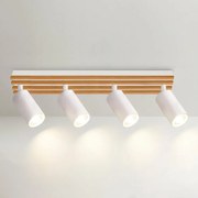 Brilagi - SELE WOOD 4xGU10/30W/230V spotlámpa, fehér/fa
