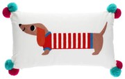 Pamutkeverék gyerek párna 50x33 cm Sausage Dog – Rex London