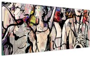 Kép - Jazz éjszaka (120x50 cm)