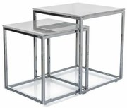 Gloria II dohányzóasztal szett króm