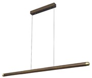 LED Csillár zsinóron LED/22W/230V 4000K 120 cm kőris/tömör fa