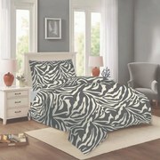 Zebra pamut ágyneműhuzat 200x140cm+90x70cm TiaHome