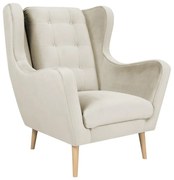 OMI XXL krémszínű fotel