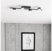 Mennyezeti lámpa BET 4xGX53/12W/230V fekete