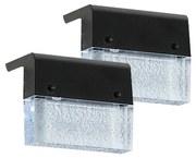 Immax 08501L - 2x LED RGB napelemes fali lámpa LED/1W/1,2V 3500K IP65