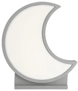 LED gyerekasztali lámpa MOON LED/12W/230V szürke