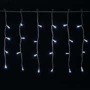 Fényfüzér, hideg fehér, 20m * 0,4m 100 csík, IP44, beltéri és kültéri