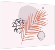 Kép - Lila minimalizmus N⁰3 (70x50 cm)