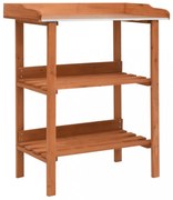 fenyőfa virágtartó állvány 76 x 37 x 89 cm