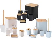 Műanyag fürdőszobai szett BATHINO 6 db - több színben Szín: Szürke