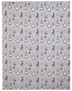 Karácsonyi mintás pamut asztalterítő 137x178 cm Gnomes – Catherine Lansfield