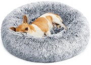 Kutyaágy, kerek macskaágy,s-es méretű, szürke | feandrea