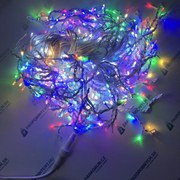 Kültéri karácsonyi LED függöny 25M+ 500LED - colored