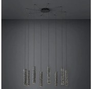 Eglo 39824 - LED Csillár zsinóron MENTALONA 8xGU10/4,5W/230V