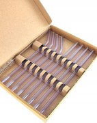 Szívószál üveg ivócső többfunkciós Eko 8db Lila MIX