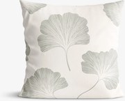 Goldea pamut párnahuzat - ginkgo levelek 40 x 40 cm