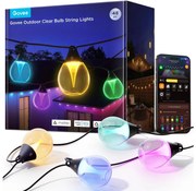 Govee-LED RGBICW Dimmelhető kültér dekoratív lánc LED/24W/230V IP67 2700-6500K Wi-Fi